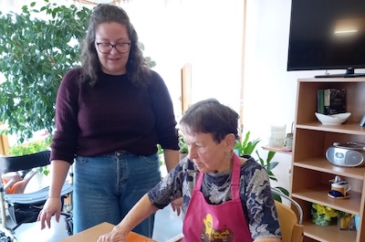 Pečení štrůdlu ADAM 3. patro