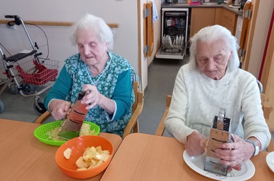 Pečení štrůdlu ADAM 3. patro