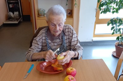 Pečení štrůdlu ADAM 3. patro