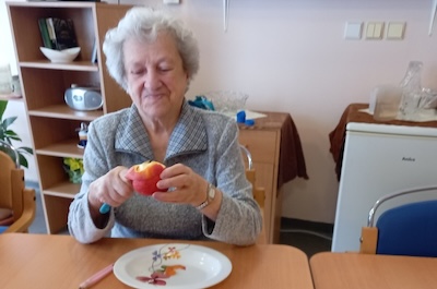 Pečení štrůdlu ADAM 3. patro