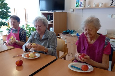 Pečení štrůdlu ADAM 3. patro