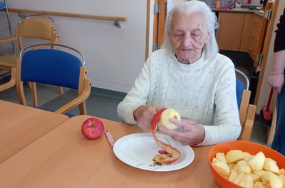 Pečení štrůdlu ADAM 3. patro