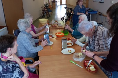 Pečení štrůdlu ADAM 3. patro