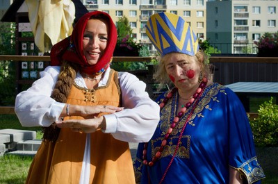Pohádkové dopoledne s dětmi z MŠ Švermova