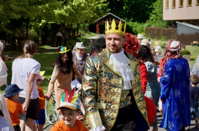 Pohádkové dopoledne s dětmi z MŠ Švermova