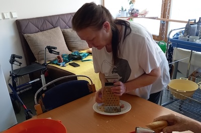 Provoněné dopoledne na domě Bára, 1. patro