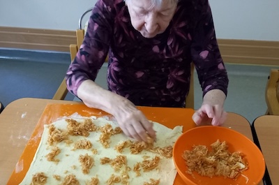 Provoněné dopoledne na domě Bára, 1. patro