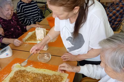 Provoněné dopoledne na domě Bára, 1. patro