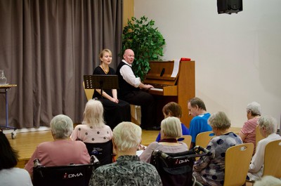 Vystoupení Duo Cordia