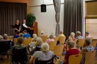 Vystoupení Duo Cordia